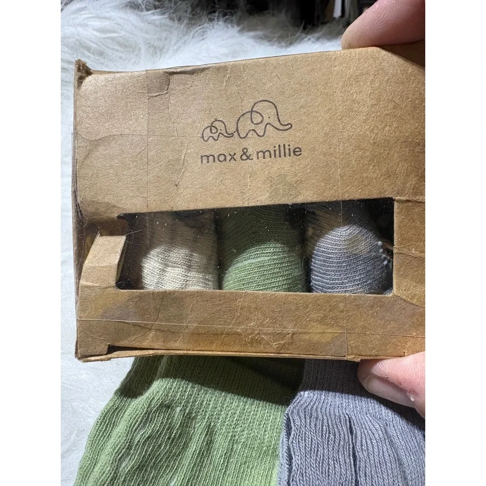 Max & Millie Infant Stockings Baby 12-24M 2 BoxStay-Ons New 3 in box 2 boxes